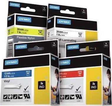 Produktbild Dymo Rhino Vinylband, 18443, weiss (0.90 cm, Weiss)