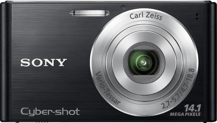 Produktbild Sony DSC-W320, 14 MPixel, 4x opt. Zoom, Schwarz (1/2,3'')