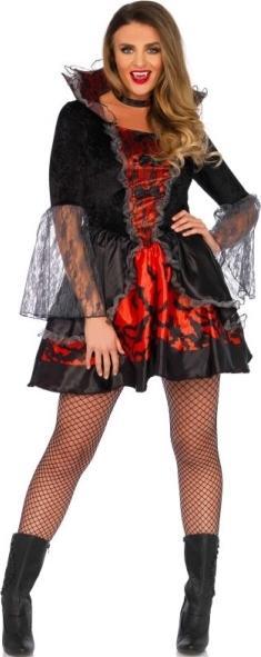 Actual product image Leg Avenue LEG-AVENUE - Sexy vleermuis vampier kostuum voor dames - M/L (M/L)