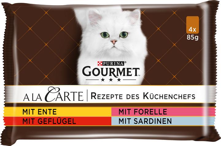 Produktbild Gourmet A la Carte Chefs Fantasies (Adult, 4 Stk., 85 g)