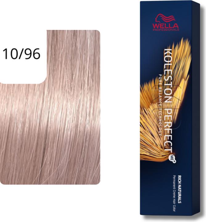 Actual product image Wella Koleston Rich Naturals (10/96 light-light blond cendré-violet)