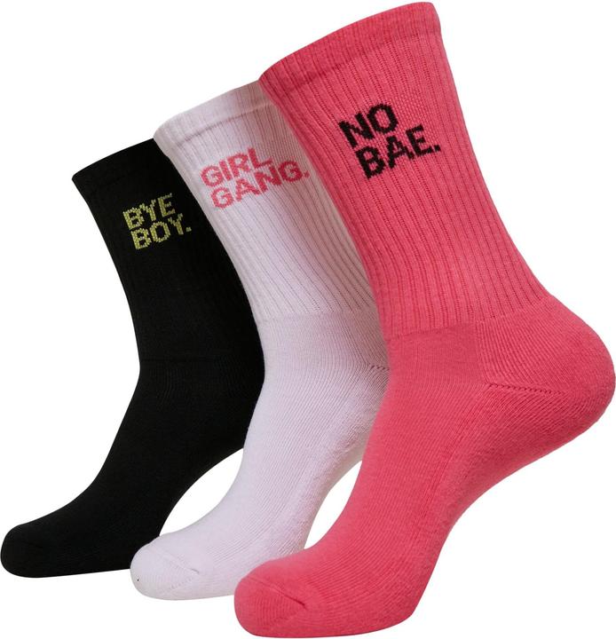 Urban Classics Girl Gang Socks 3-Pack (3er Pack, 47 - 50)