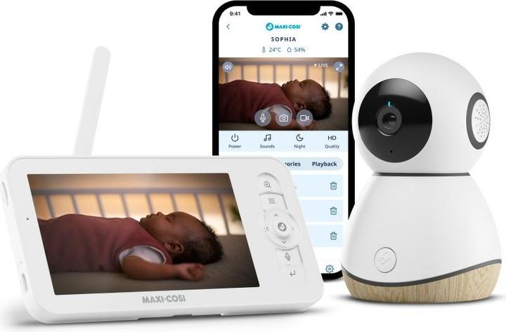 Produktbild Maxi-Cosi MC See Baby Monitor Pro (Babyphone mit Kamera, 200 m)