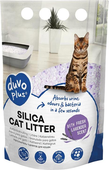 Actual product image Duvoplus Cat Litter + + Sand Premium Silica Apple 5l (Fragrant)