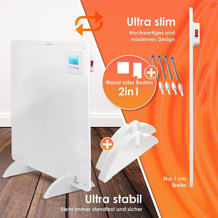 Produktbild Kesser Infrarotheizung mit Fernbedienung, 1x 425 Watt