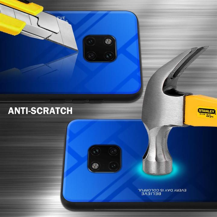 Productafbeelding Cadorabo TPU 2 kleuren glasdekking (Huawei Mate 20 Pro)