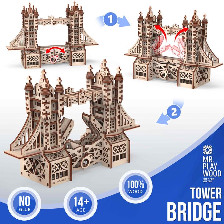 Actual product image Mr Playwood Tower Bridge S