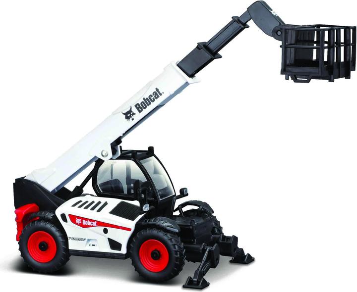 Image du produit Bburago Chargeuse télescopique 1:48 Bobcat T40.180SLP avec plate-forme, 18-32088