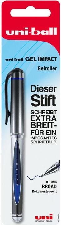 Produktbild Faber-Castell Faber.C.Gelroller UB Gel Impact blau BK 146896 (Blau, 1 x)