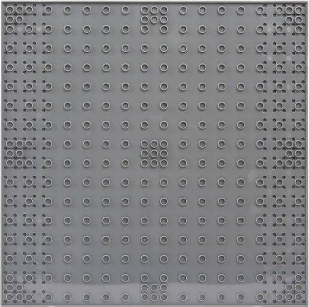 Produktbild Open Bricks Unterbaubare Strassenplatte T-Kreuzung 32x32