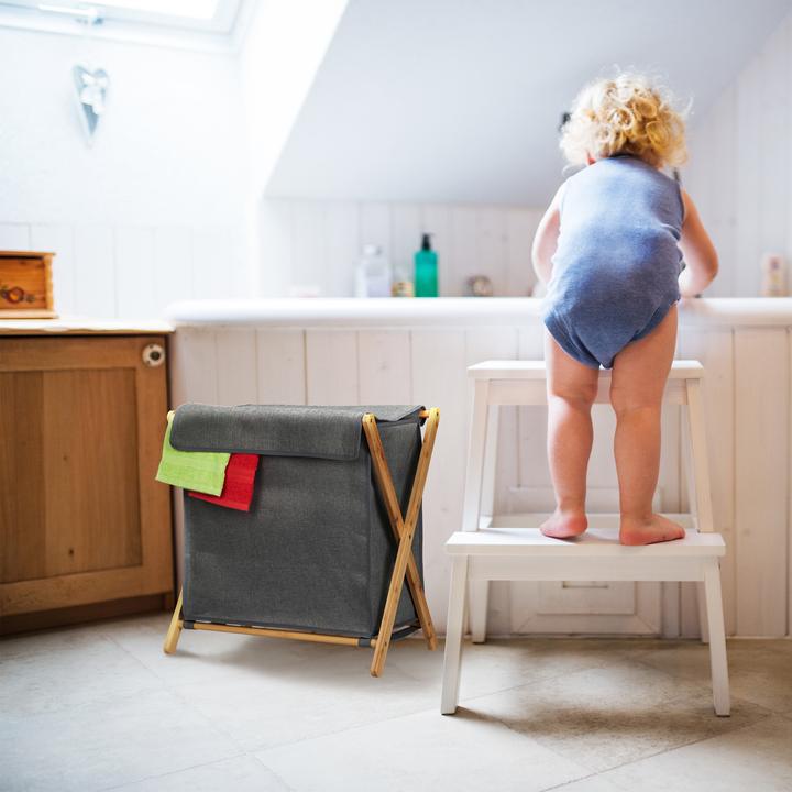 Actual product image Relaxdays Laundry basket (60 l)