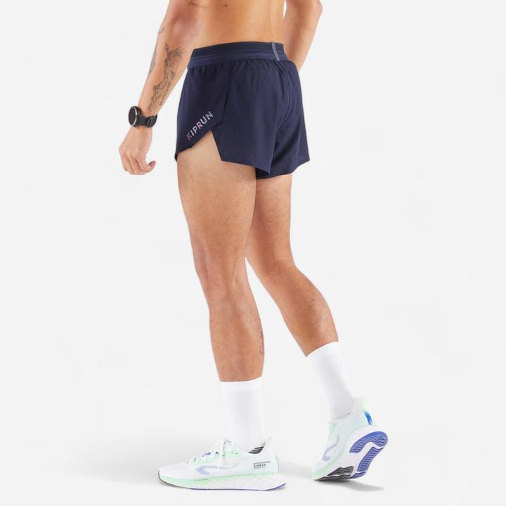 Produktbild Kiprun Men's Lightweight Running Split Shorts Run 900 -Blue black (XL)