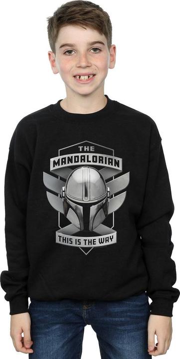 Produktbild Star Wars The Mandalorian This Is The Way Mando Sweatshirt Jungen (128)