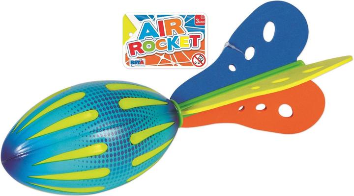 Actual product image Rs Toys Missile Air Rocket 3 Colouri Ass.