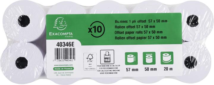 Actual product image Exacompta Offset paper rolls