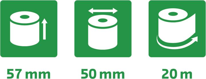 Actual product image Exacompta Offset paper rolls
