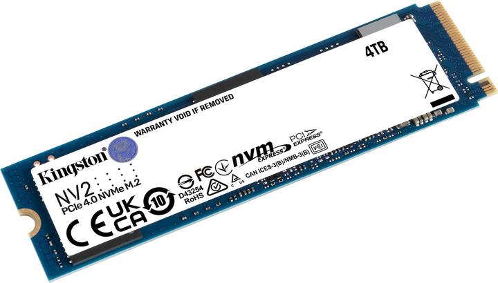 Image du produit Kingston NV2 (4000 Go, M.2 2280)
