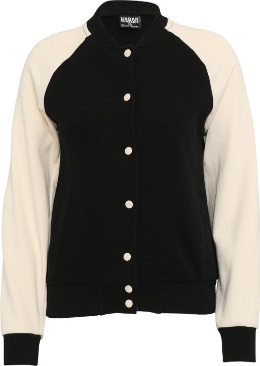 Urban Classics Ladies Light Terry Raglan College Jacket - 166857