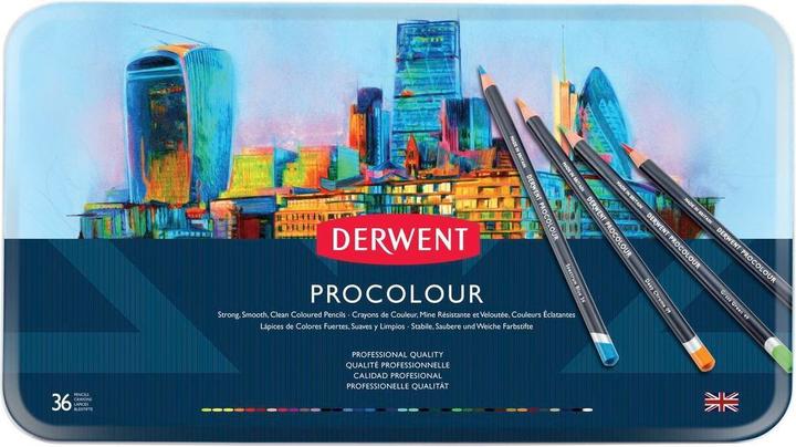 Immagine prodotto Derwent Matite Procolour, 72 peltro (Multicolore, 72 x)