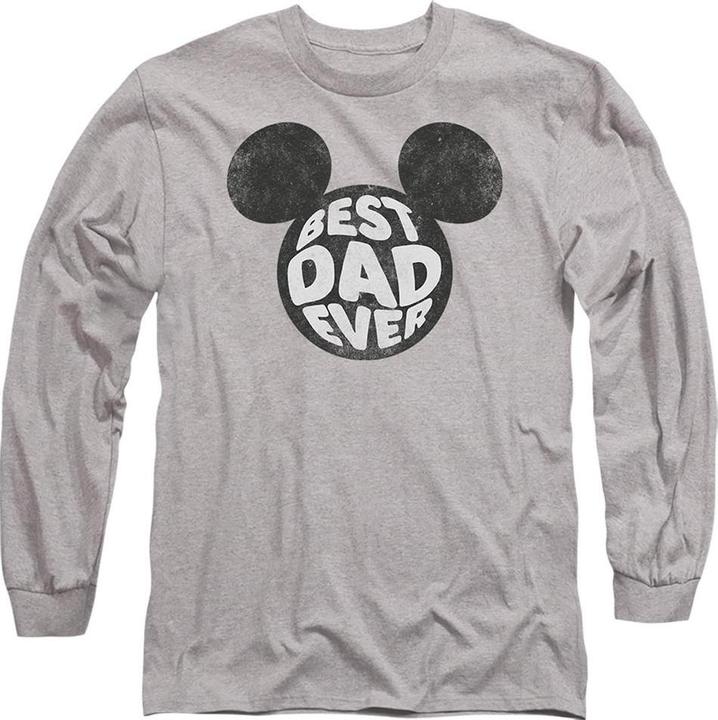 Immagine prodotto Disney Best Dad Ever Maglietta Topolino Adulto Unisex (S)