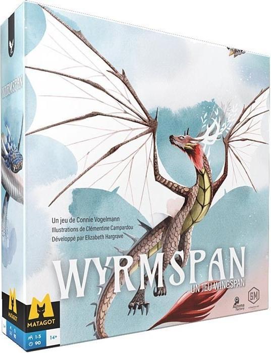 Actual product image Matagot Wyrmspan (French)
