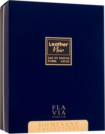 Image du produit Konjac Sponge Flavia Leather Noir Eau De Parfum 100 ml (unisexe) (Eau de parfum, 100 ml)