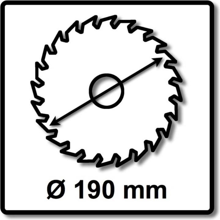 Image du produit Makita CCF19045G Lame de scie circulaire SPECIALIZED EFFICUT 190 x 30 x 1,0 mm - 45 dents, pour bois