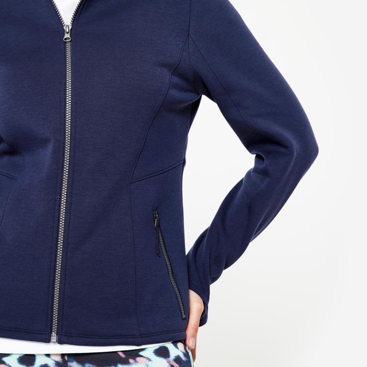 Domyos Kapuzenjacke Damen - blau