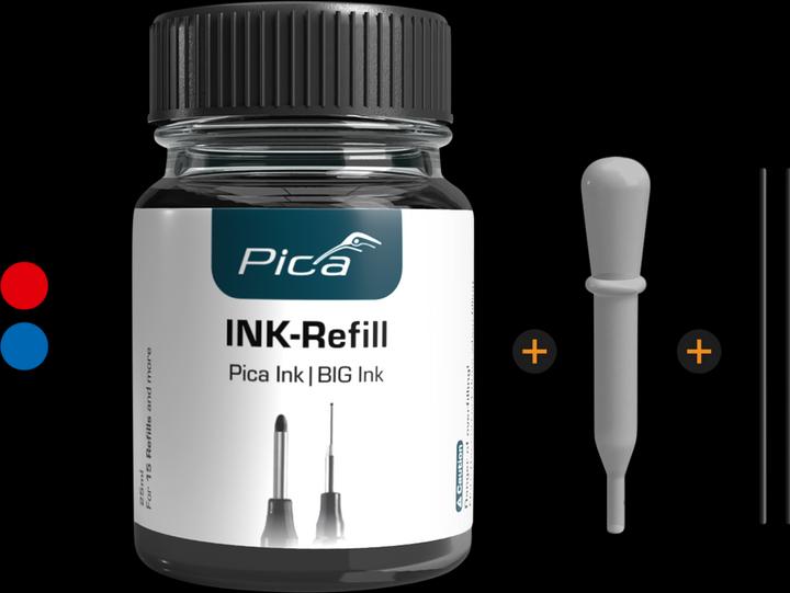 Produktbild Pica INK/BIG INK Nachfülltinten- Set blau (Blau)