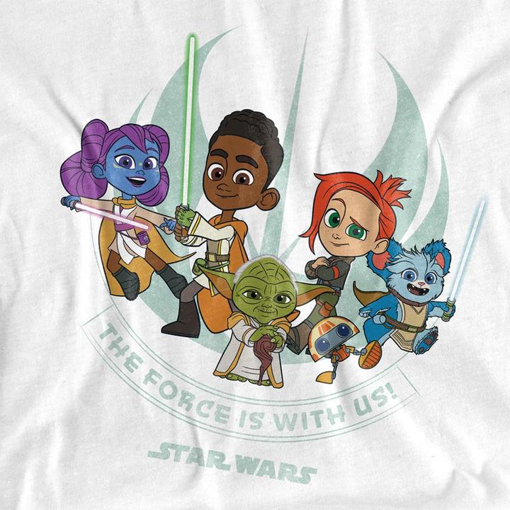 Produktbild Star Wars Young Jedi Adventure The Force Is With Us TShirt (XL)