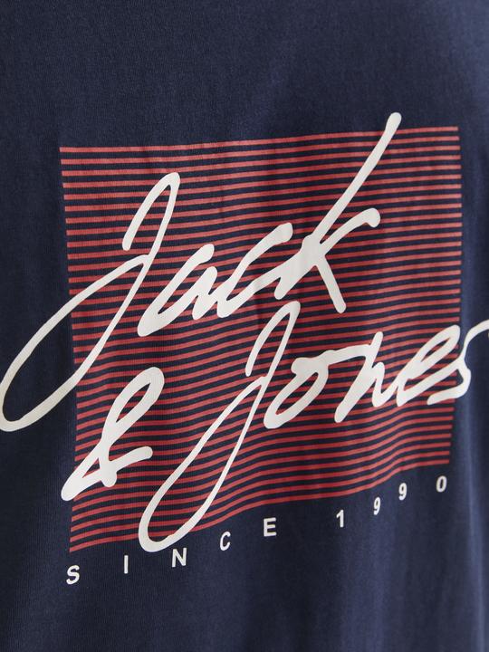 Actual product image Jack & Jones Logo Rundhalsausschnitt T-shirt T-shirt (M)