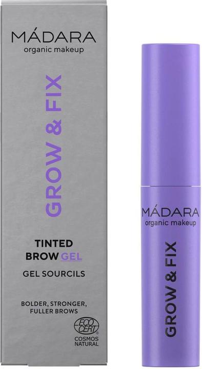 Produktbild Madara MÃDARA - Tinting gel for eyebrows ( Grow & Fix) 4.25 ml - Shade: Medium Brown (Medium Brown)