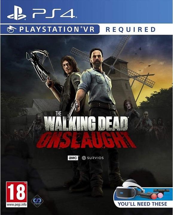 Produktbild Perp The Walking Dead Onslaught (PS4, EN)