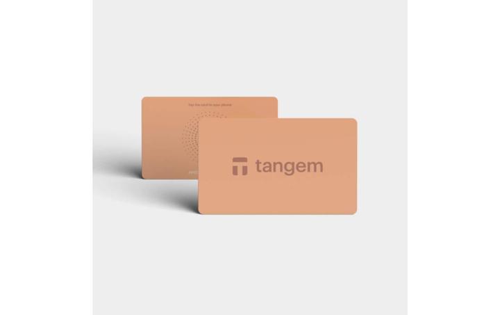 Actual product image Tangem 2.0 - 3 Card Set - Pastel (Bitcoin, Others)