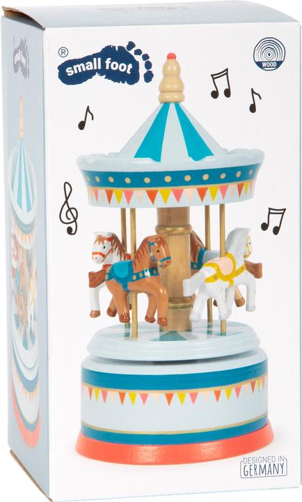 Image du produit small foot Boîte à musique Carrousel de chevaux Cirque