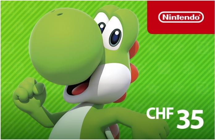 Produktbild Nintendo eShop (35 CHF)