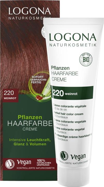 Produktbild Logona PHF Creme 220 weinrot (220)