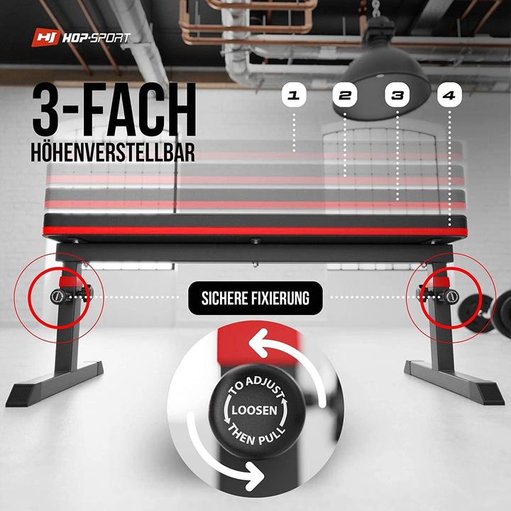 Actual product image Hs Hop-Sport Weight bench HS-1025