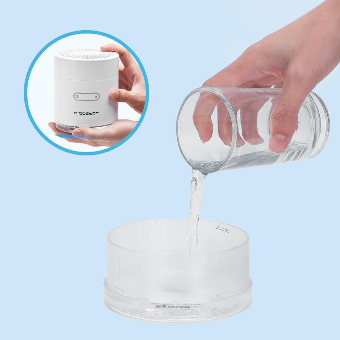 Produktbild Aigostar Mini Mist Fan 300ML white VDE /Windgift