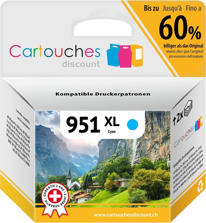 Produktbild Cartouches Discount HP 951XL (C)