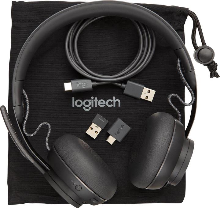 Actual product image Logitech Zone Wired (Cable, USB-C)