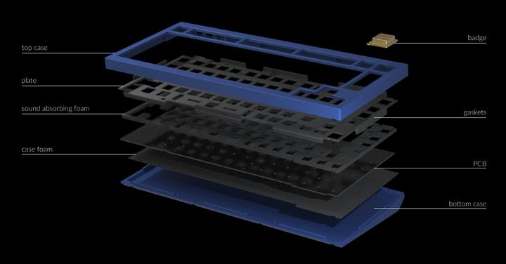 Actual product image Keychron Q1 Barebone