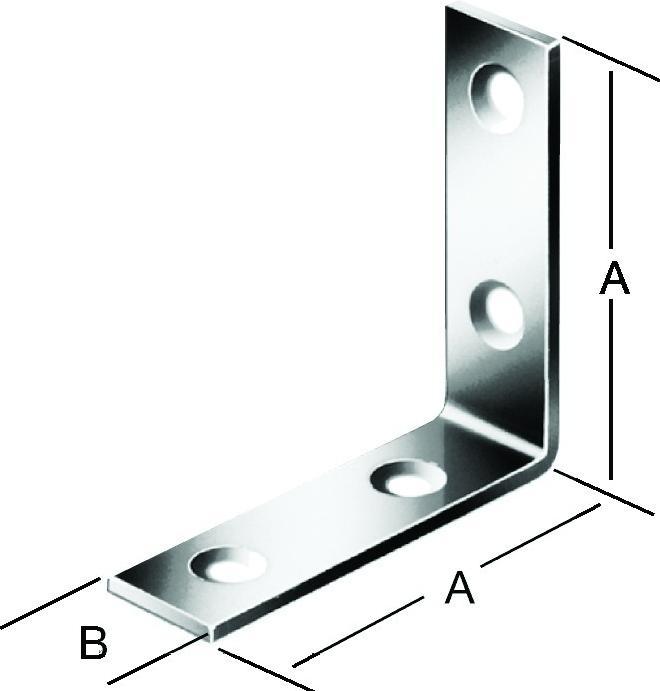 Produktbild Pferd Werkzeuge Vormann Stuhlwinkel 80X18 mm verz. (1 Stk.)