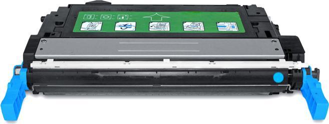 Actual product image Inkadoo Toner compatible with HP CB401A / 642A toner, cyan Cyan (C)
