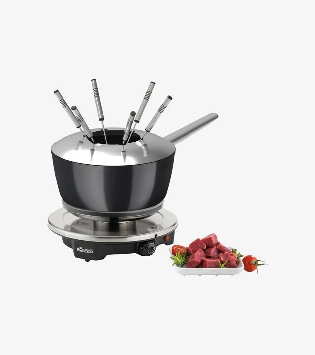 Immagine prodotto Koenig Set per fonduta Uno per tutti (Fondue di formaggio, Fondue Chinoise)