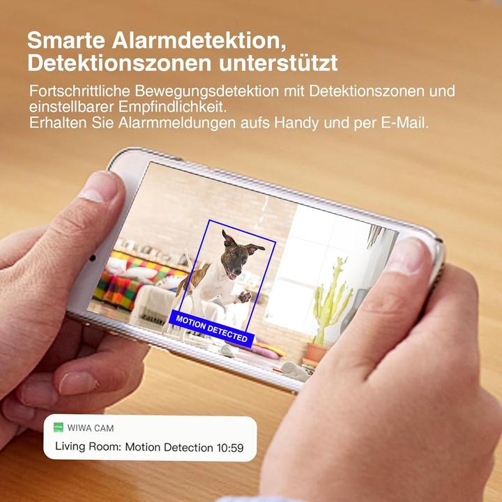 Immagine prodotto Wiwacam MW5 4K Ultra HD WLAN Überwachungskamera