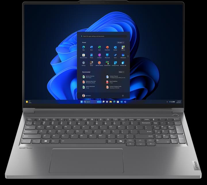 Produktbild Lenovo ThinkBook 16p G5, i5-14500HX, 16.0˝ 2560x1600 WQXGA, RTX 4050/6GB, 16GB, SSD 512GB, W11Pro, 4