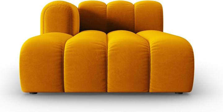 Actual product image Micadoni Velvet Chaise Longue Left, "Lupine", 2 Seats, 117x177x70Made in Europe (Chaise longue)