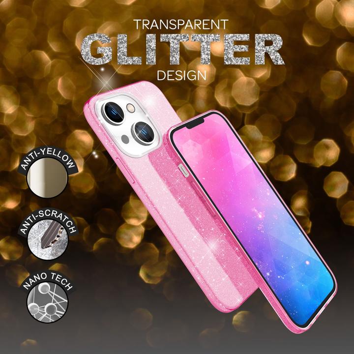 Produktbild Nalia Glitzer Hülle (Apple iPhone 14 Plus)