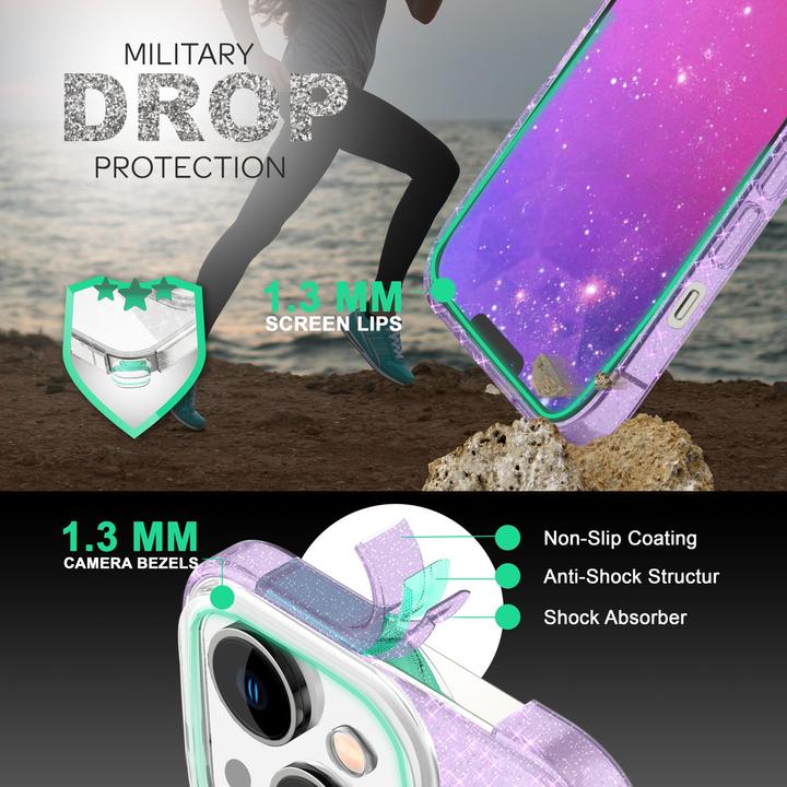 Image du produit Nalia Étui à paillettes (Apple iPhone 14 Plus)